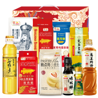 金龙鱼龙腾凤舞礼包C 米面粮油礼盒 2900g+1620ml