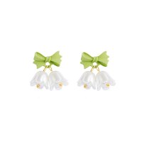 梵高(VAN GOGH)铃兰系列可爱小巧花朵耳饰VGE1213