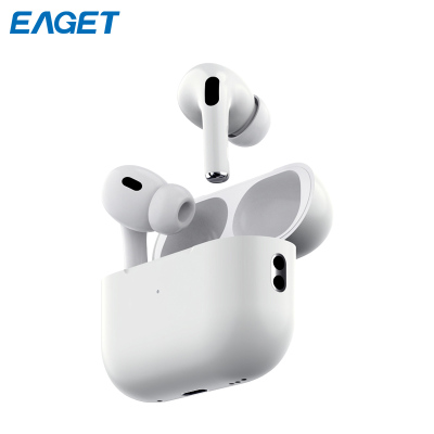 忆捷(Eaget)BE100-3PRO蓝牙无线耳机蓝牙5.2 ENC通话降噪 IPX4级防水超长续航 HIFI音质便携式