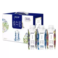 蒙牛特仑苏脱脂纯牛奶梦幻盖250g*10盒