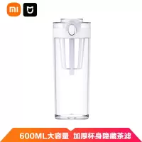 小米(MI)Tritan水杯 600ML大容量 米家喝水杯运动塑料杯 多功能健身摇杯男女