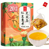 忆江南 养生茶 红豆薏米芡实茶240g 赤小豆薏仁菊花苦荞栀子花茶包湿常备忆江南 养生茶 红豆薏米芡实茶240g 赤小豆