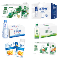 伊利牛奶酸奶茶饮矿泉水组合