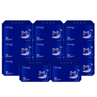 [中羽毛款抽巾]芈奈儿洗脸巾一次性纯棉加厚加大 50抽/包 抽取式男女洗面擦脸不掉毛全棉宝宝婴儿专用洁面棉柔巾 10包装