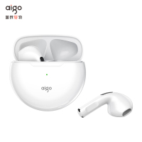 爱国者(aigo) T16真无线半入式蓝牙耳机降噪 蓝牙5.1 超耳长续航跑步运动耳机迷你触控通话游戏耳机