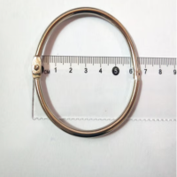 装订铁环 钥匙圈打孔扣环开口圈60mm(内径)20只装