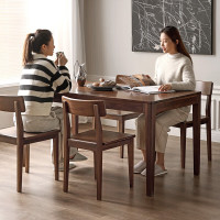 東業家具 长方形餐桌饭桌木质桌几单桌900*1500*730