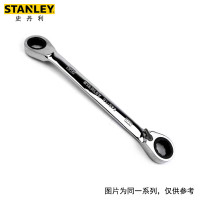 史丹利(STANLEY)91-590-1L-22 英制双梅花双向棘轮扳手 双梅花双向棘轮快扳 5/16×3/8英寸