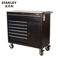 史丹利 8抽屉柜型工具车1035*457*1032mm 推车移动汽修抽屉多功能汽车美容维修工具柜 94-193-23