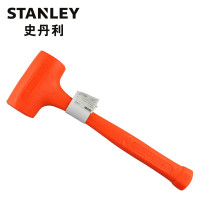 史丹利(STANLEY)57-530-81C 防震锤 安装锤 橡胶锤 无弹力锤 安全锤减震锤 10oz