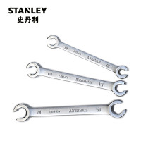 史丹利STANLEY 公制油管扳手8x10mm 六角呆头开口扳手 双头卡口油管扳子 87-392-1-22 可定制