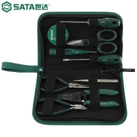 世达/SATA 9件套电子维修组套电讯工具套装 03750