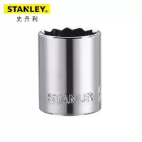 史丹利(STANLEY)86-542-1-22 12.5MM系列公制12角标准套头 大飞扳手套头 10MM