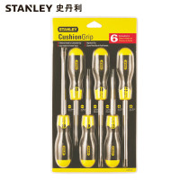 史丹利STANLEY 6件套吊卡式螺丝批套装 电工起子小梅花家用维修改锥强磁工具工业级 65-242-0-23可定制