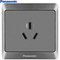 松下 三孔一位16A插座面板86型墙面空调插座雅悦古铜灰色WMWA106MYH-N