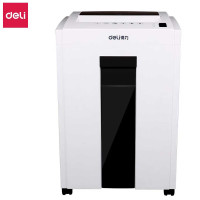 得力(deli)9954办公商用碎纸机 5级保密(单次6张 16L 持续10分钟 可碎卡)