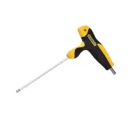 史丹利(STANLEY)94-286-23 公制T形球头内六角扳手 内六方起子 六棱拐杖扳手 4MM