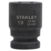 史丹利(STANLEY)风动套头六角套头1/2英寸公制套头子19mm STMT89446-8-23