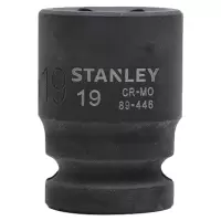 史丹利(STANLEY)风动套头六角套头1/2英寸公制套头子19mm STMT89446-8-23