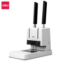 得力(deli)3881 装订机财务 凭证装订机自动电动 热熔铆管打孔机