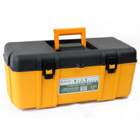 老A(LAOA)LA109426 工具箱 黄黑重型塑料手提箱工具盒车载收纳箱26英寸加厚