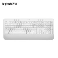 罗技(Logitech)K650商用无线蓝牙键盘 办公键盘 双模键盘 带Logi Bolt接受器(白)920-01098