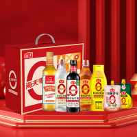 致美味·海天0添加(优选装)调味品组合 2250ml+1230g