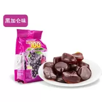 一百份(LOT100) 果汁软糖 黑加仑味-150g/袋