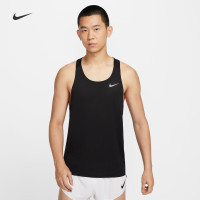耐克(NIKE)FAST男速干跑步背心夏季新款晨跑耐克勾勾反光 FN4230-010
