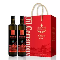 贝欧庄园 食用油亚麻籽油双支500ml*2