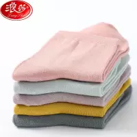 浪莎(LangSha) 精梳棉休闲女袜 FN666-5 3双*1包