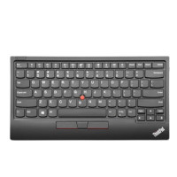 联想ThinkPad 4Y40X49493小红点蓝牙无线双模键盘笔记本电脑办公键盘充电版手机平板键盘 无线蓝牙双模键盘