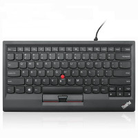 联想(Lenovo)商务办公键盘 笔记本电脑有线键盘 有线USB小红点键盘0B47190