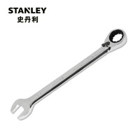 史丹利(STANLEY)85-931-1L-22 公制双向快速棘开两用快扳 开口梅花棘轮两用扳手 8MM