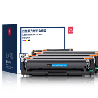 得力DBH-201A四色激光碳粉盒套装混色(套)适用HPM252dn/M252n/M277dw/M277n/M274n