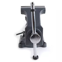 史丹利重型台虎钳6英寸 虎桌钳平口木工夹具 83-068-2-23C 企业定制