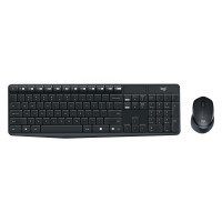 罗技(Logitech)MK315无线键鼠套装 家用商务办公键鼠套装 全尺寸 人体工学防泼溅键盘 黑色
