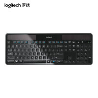 罗技(Logitech)K750 太阳能无线键盘 全尺寸键盘 纤薄便携办公键盘 黑色