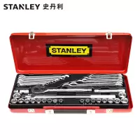 史丹利STANLEY 38件套综合性组套 扳手套头批头汽修套头工具套装 89-505-22 企业定制