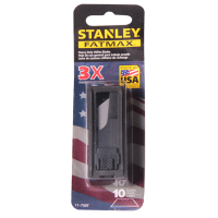 史丹利STANLEY 10片装 重型割刀刀片 裁纸贴膜刀工业级美工刀雕刻刀 11-700T-81C可定制