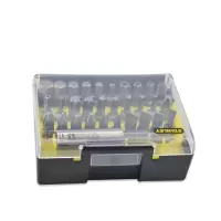 史丹利(STANLEY)31件6.3MM系列旋具头和磁性接杆组套B63-412-23 一套