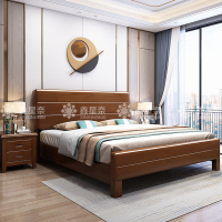 鑫星奈XXN4031124实木床宿舍家具1.5米单人床含一个床头柜