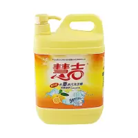 慧吉柠檬香洗洁精大桶2kg瓶装 家用实惠装大桶清洁剂厨房用洗洁精