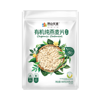 阴山优麦有机纯燕麦片630克(35克X18)即食0添加蔗糖营养早餐冲饮谷物