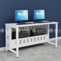 鑫星奈XXN3111613 钢架电脑桌培训桌机房电脑桌学习桌课桌 双人位A款