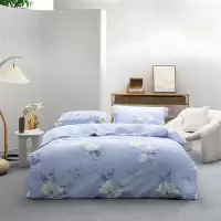水星家纺 DH花语风吟-S04(抗菌)全棉四件套 150cm×200cm/套