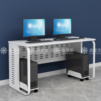 鑫星奈 XXN3111618 钢架电脑桌培训桌机房电脑桌学习桌课桌 双人位F款