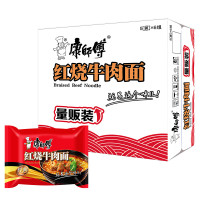 康师傅 方便面 经典红烧牛肉袋面103g*30包/箱