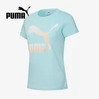 彪马(PUMA)彪马女装夏季款运动服休闲舒适透气圆领短袖T恤 532282-76