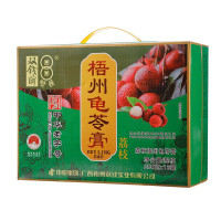 雙銭荔枝味龟苓膏盒装250g*12罐